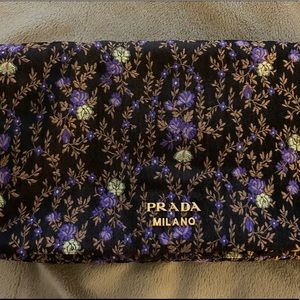 Prada clutch, new